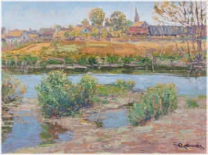 Václav Radimský (1867 – 1946), Pohled na město