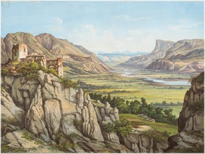 Antonín Mánes (1784 – 1843), Hrad nad údolím