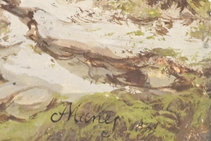 Antonín Mánes (1784 – 1843), Hrad nad údolím