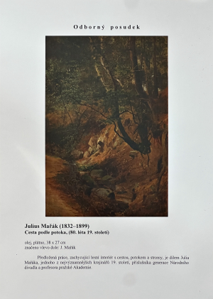 Mařák Julius | Cesta podle potoka