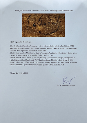 Mařák Julius | Cesta podle potoka