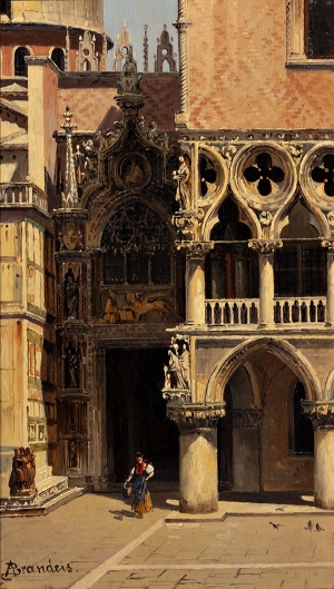 Brandeisová (Antonietta) Antonie | Porta della Carta v Benátkách