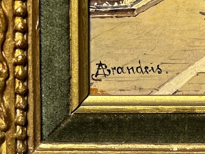 Brandeisová (Antonietta) Antonie | Porta della Carta v Benátkách