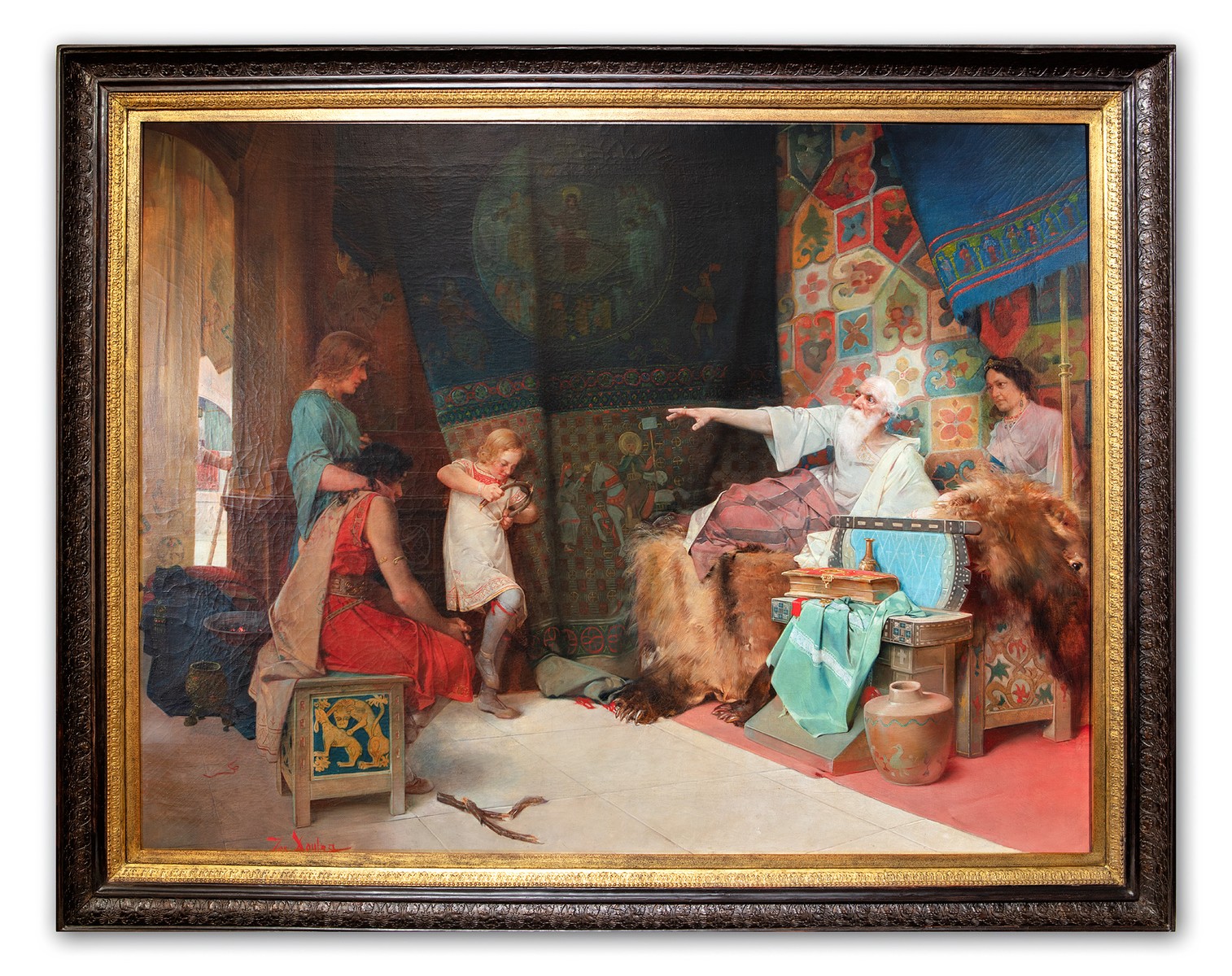 Douba Josef | Kníže Svatopluk a synové