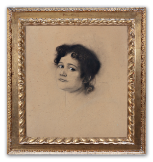 Franz von Stuck | Studienkopf