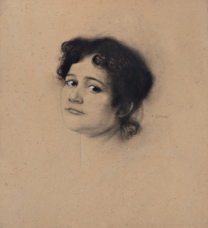 Franz von Stuck | Studienkopf