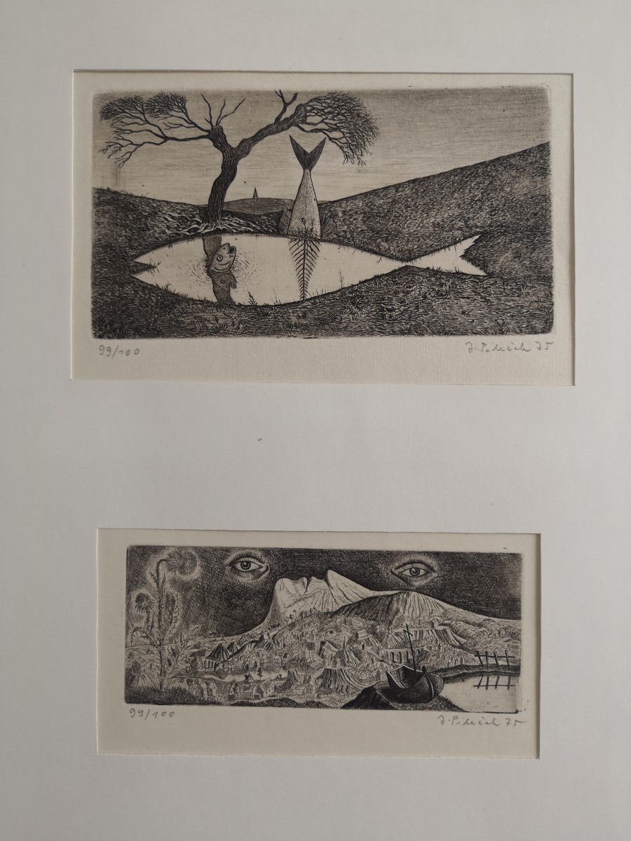 Jindřich Pileček - Ryba, Oči