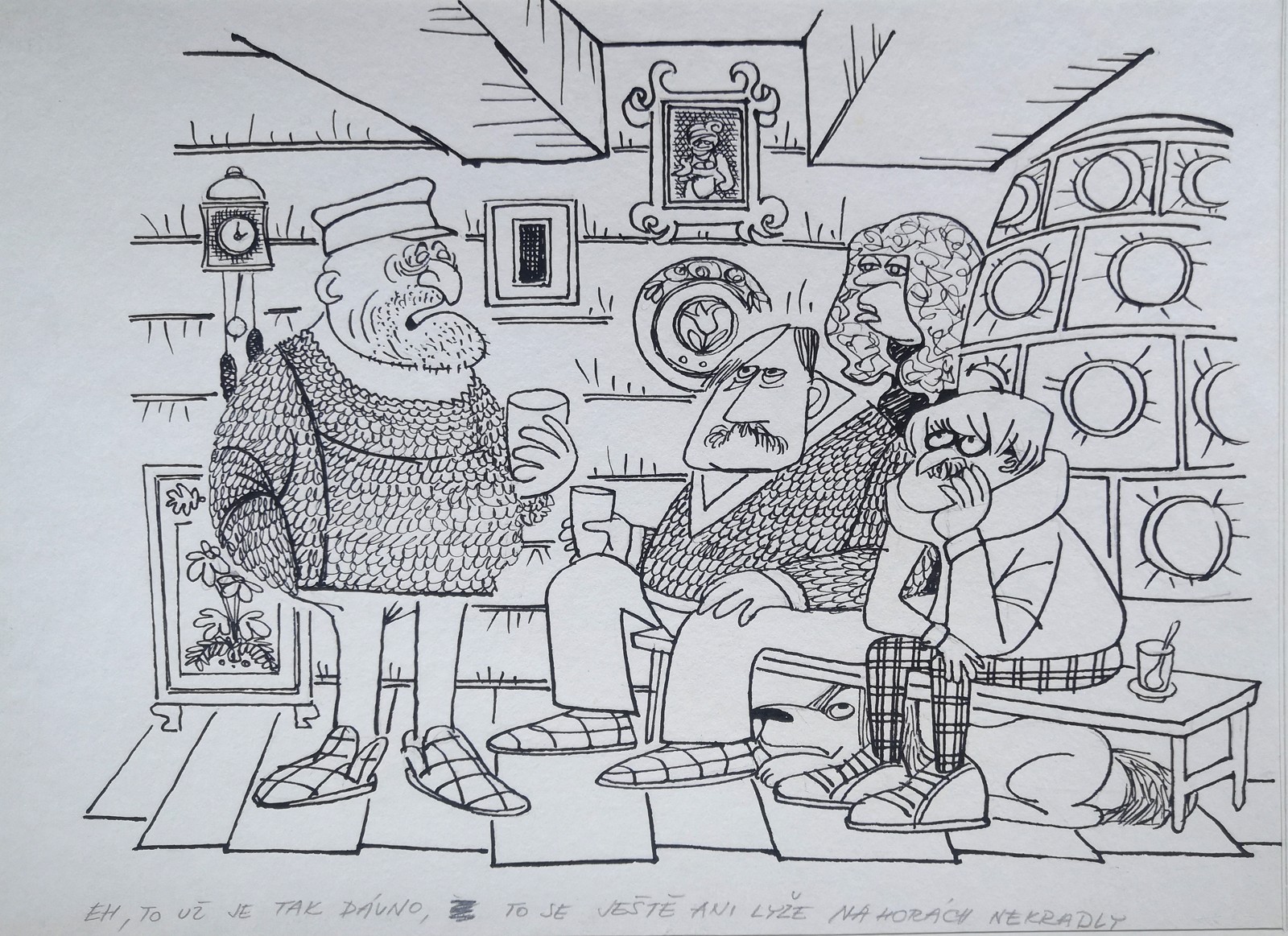 Jiří Bartoš, Vladimír Pergler - Ilustrace Dikobrazu