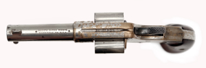 Revolver Colt Cloverleaf (čtyřlístek), niklovaný