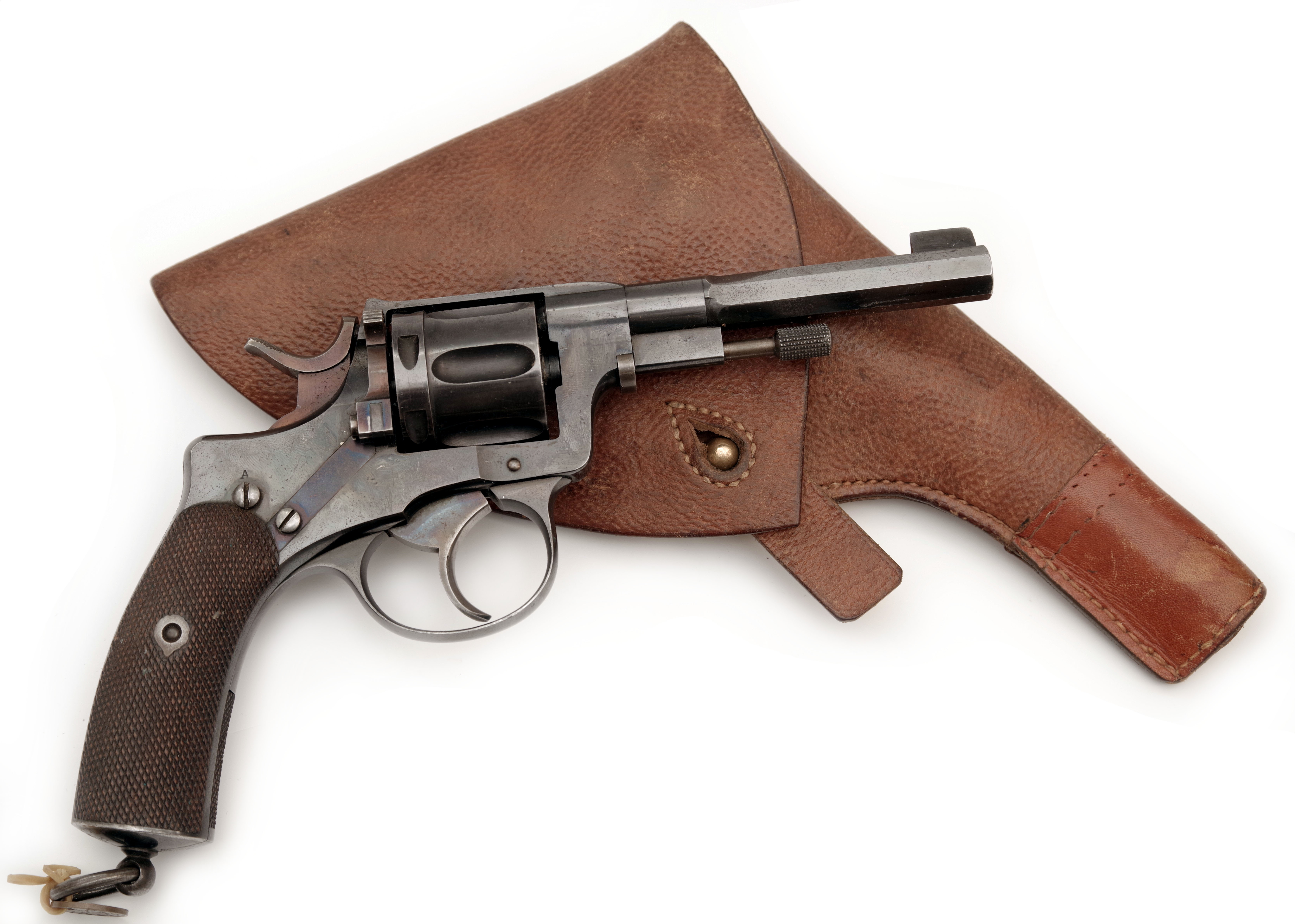 Švédský služební revolver Nagant model 1887 DA