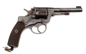 Švédský služební revolver Nagant model 1887 DA