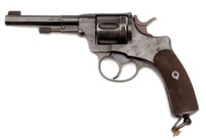 Švédský služební revolver Nagant model 1887 DA