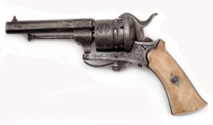 Revolver systému Lefaucheux