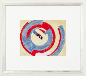 František Kupka - Machinisme / Cercle blues et rouge / Kruhovité