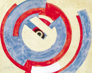 František Kupka - Machinisme / Cercle blues et rouge / Kruhovité