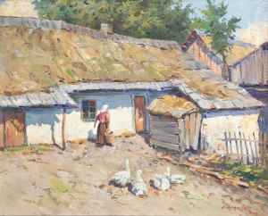 Augusta Antonín | Na dvorku