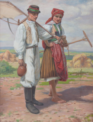 Koudelka (Joža) Josef | Krojovany pár