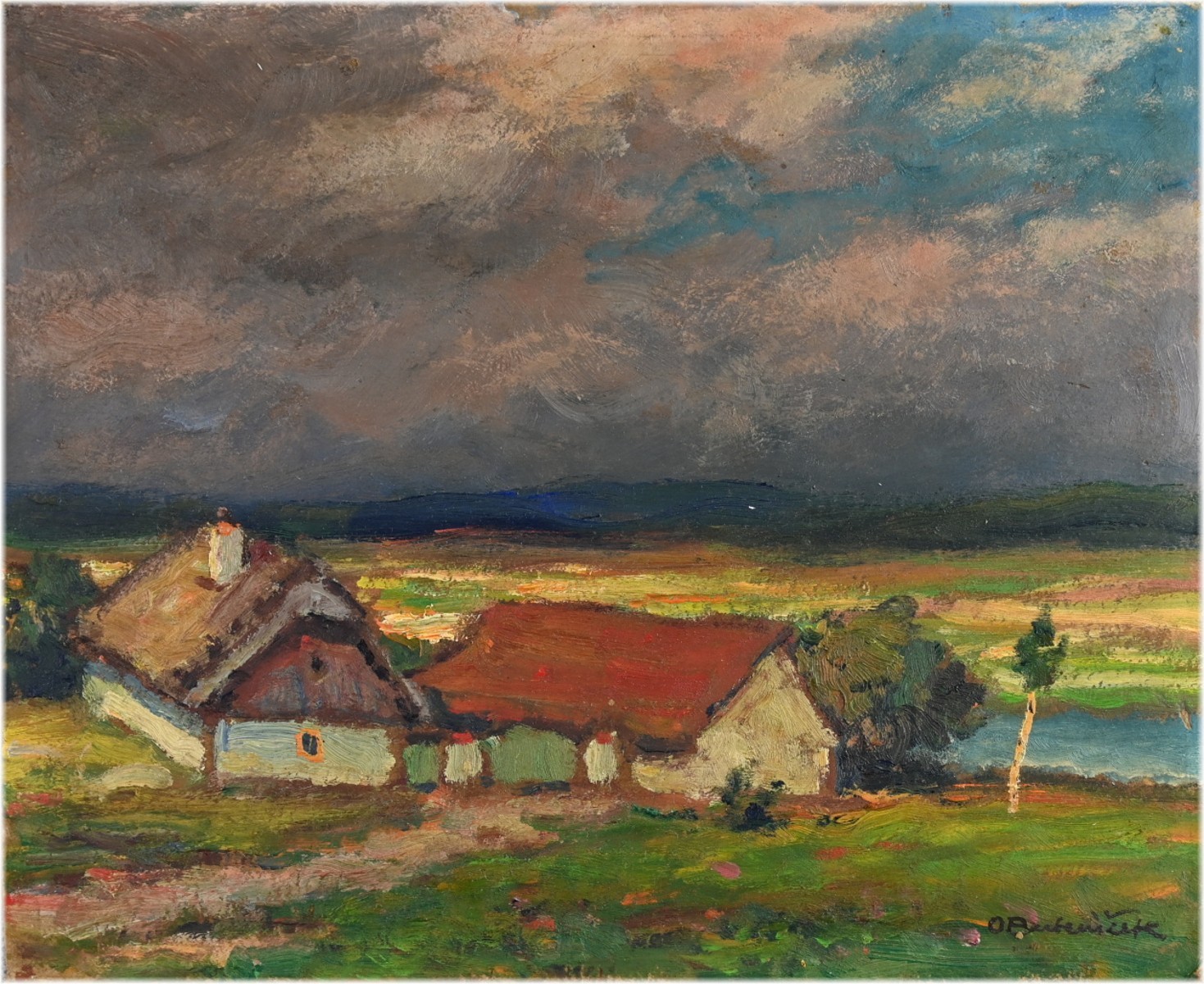 Bubeníček Ota (1871 – 1962), Před bouřkou