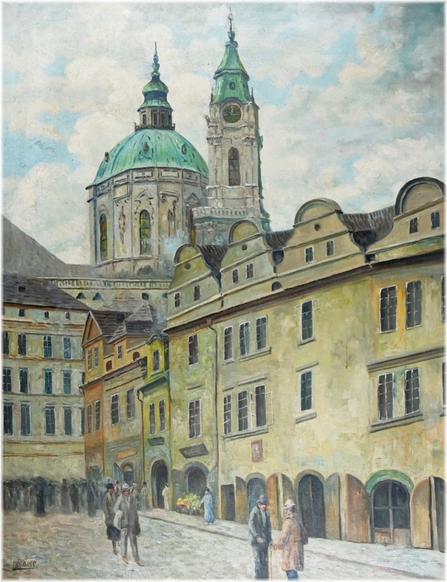 Moravec Alois (1899 - 1987), Chrám sv. Mikuláše v Praze