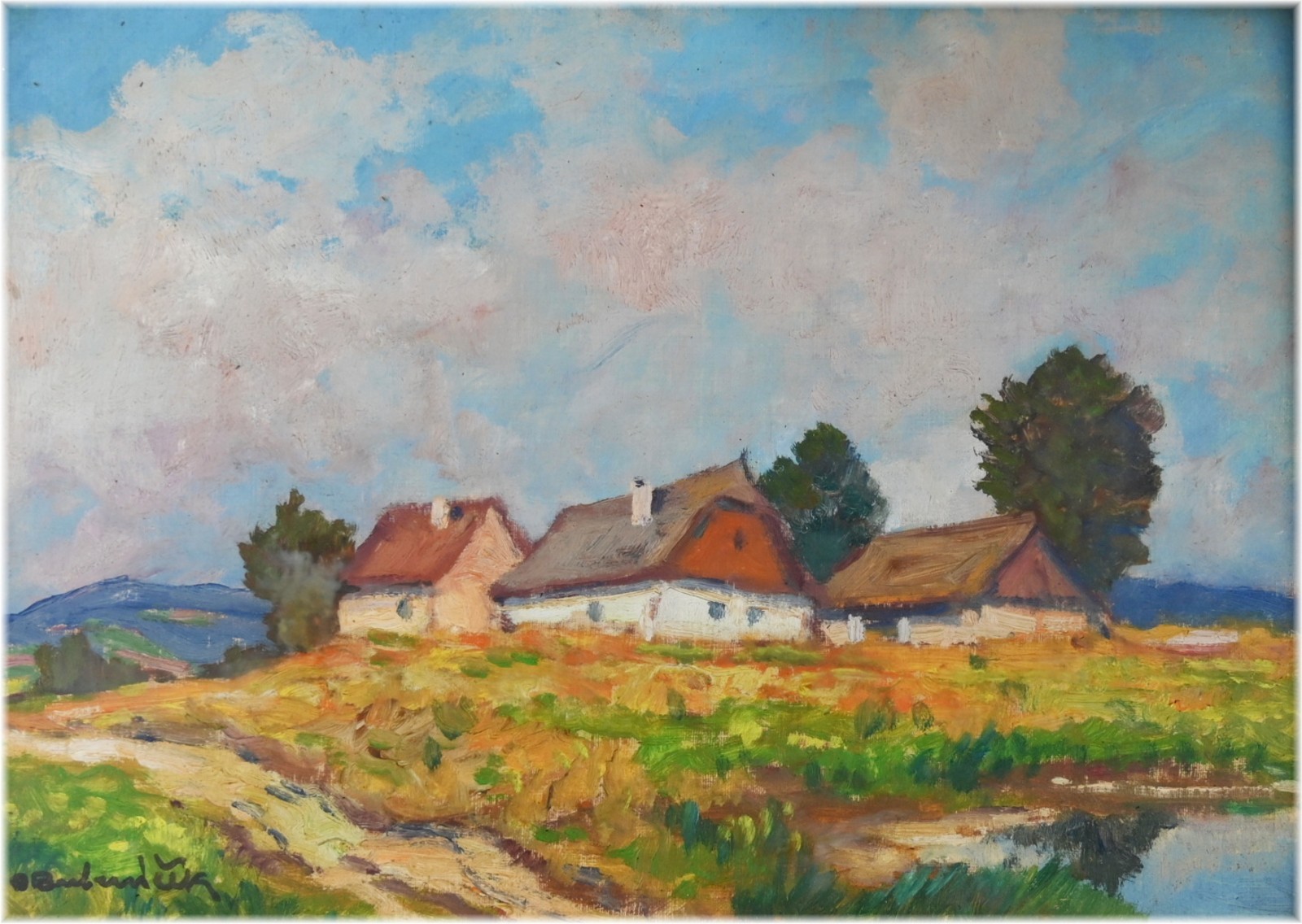 Bubeníček Ota (1871 – 1962), Chalupy u Vožice