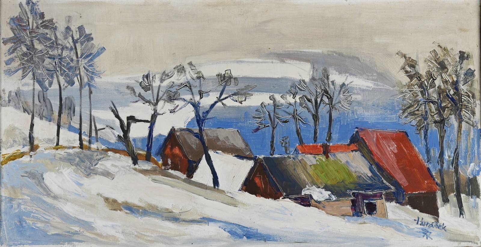 Horáček Václav, Zima