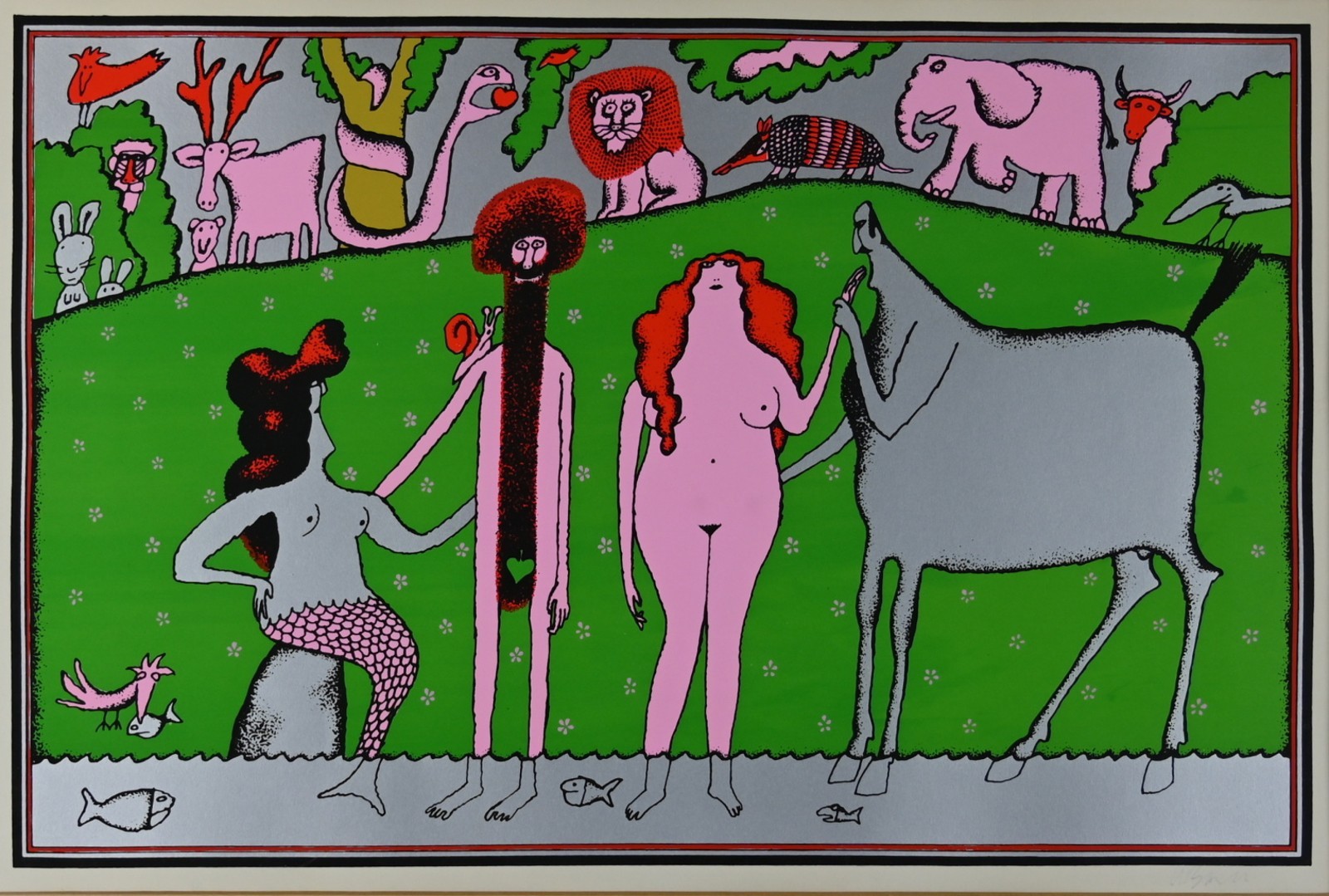 Born Adolf (1930 -2016), V ráji - Adam a Eva