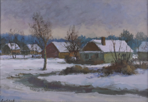 Balíček Karel (1904 – 1985), Zima na Vysočině