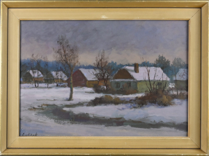 Balíček Karel (1904 – 1985), Zima na Vysočině