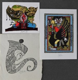 Liesler Josef (1912 – 2005), Soubor grafik