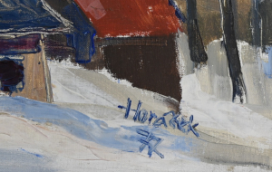 Horáček Václav, Zima