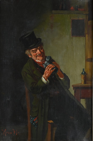 Kern Hermann (1838 – 1912), Muž v cylindu
