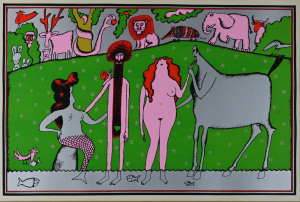 Born Adolf (1930 -2016), V ráji - Adam a Eva