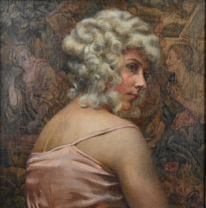 Demartini Eduard (1892 – 1961), Dívka v paruce