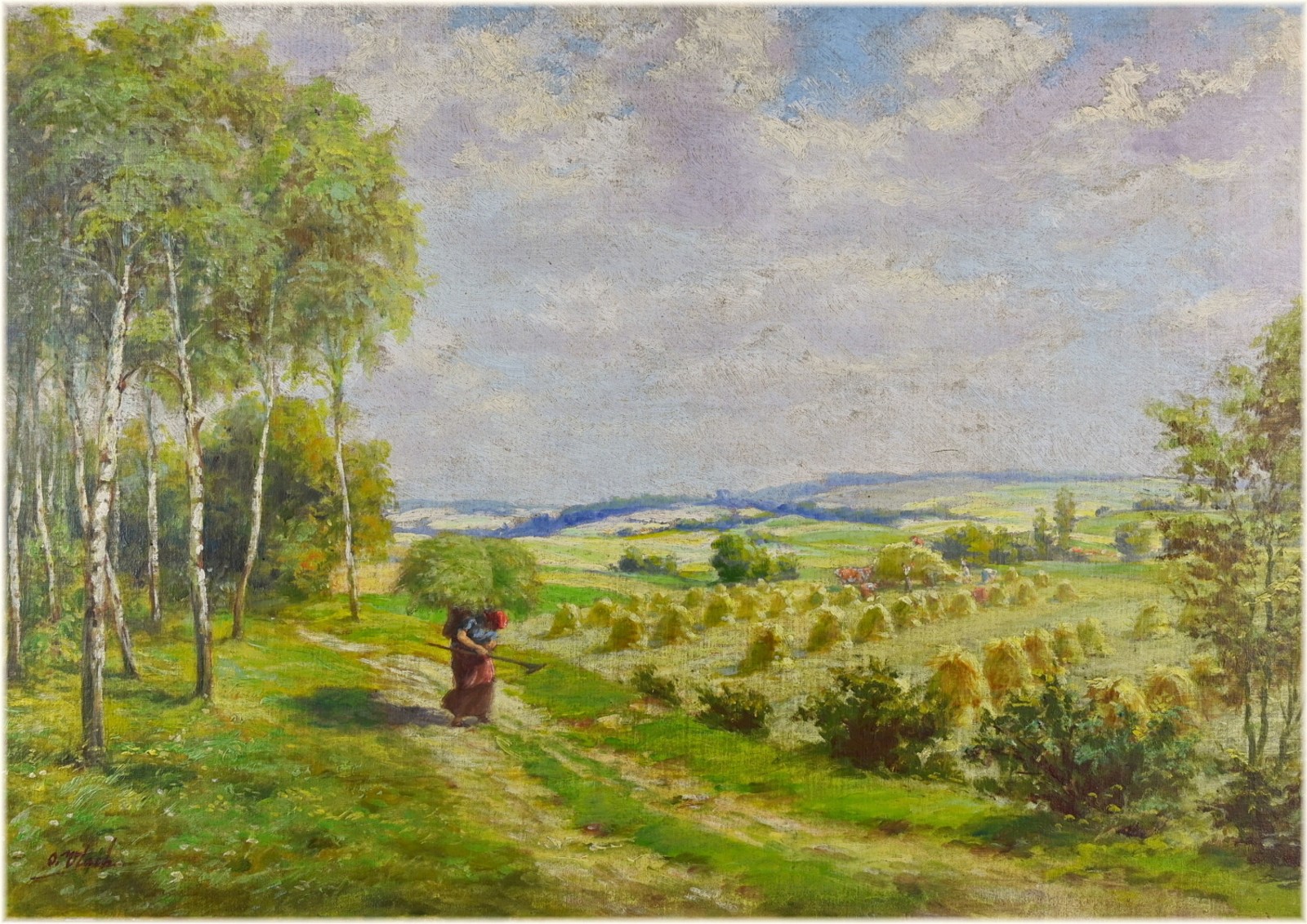 Vlach Oldřich (1886 – 1958), O žních