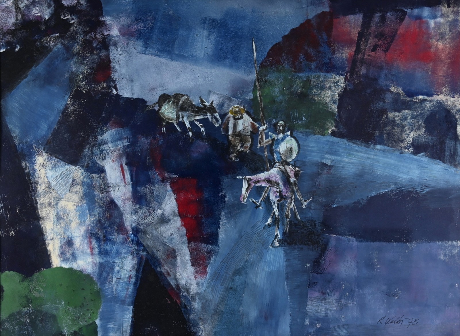 Kolář Radomír (1924 – 1993), Don Quijote v horách