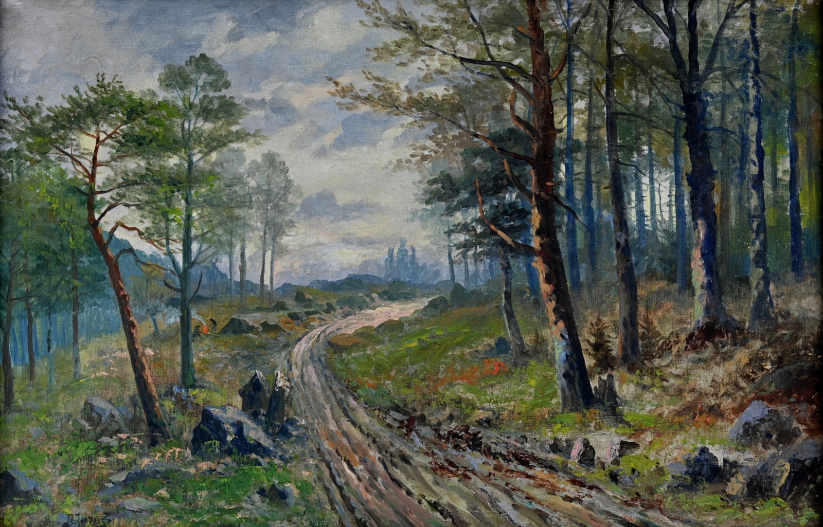 Jaroš Bohumil (1856 – 1924), Lesní cesta