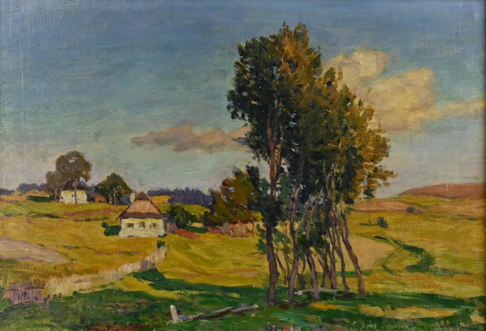 Jelínek František Cína (1882 – 1961), Krajina