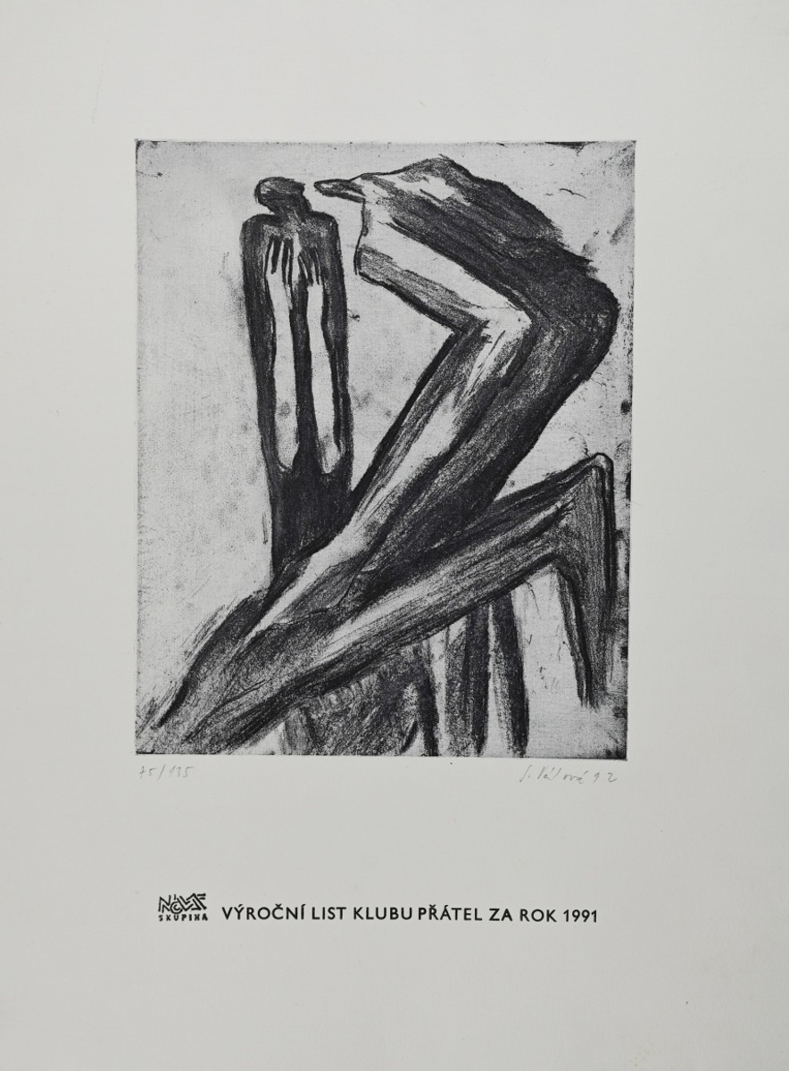 Válová Jitka (1922 – 2011), Klečící