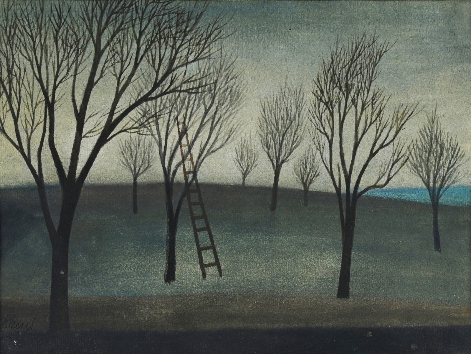 Beneš Vlastimil(1919 – 1981), V zahradě