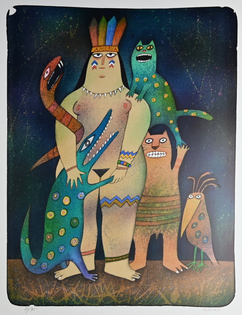 Born Adolf (1930 – 2016), Přivítání Kryštofa Kolomba