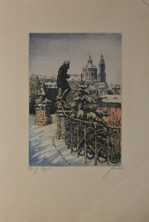 Souček Václav (1887 – 1941), Pražský motiv