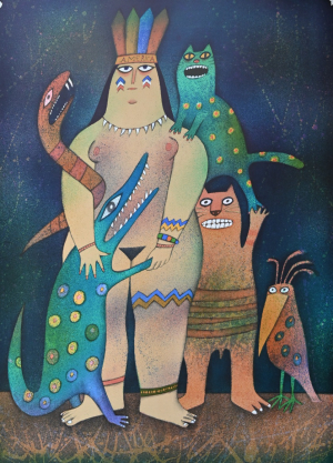 Born Adolf (1930 – 2016), Přivítání Kryštofa Kolomba