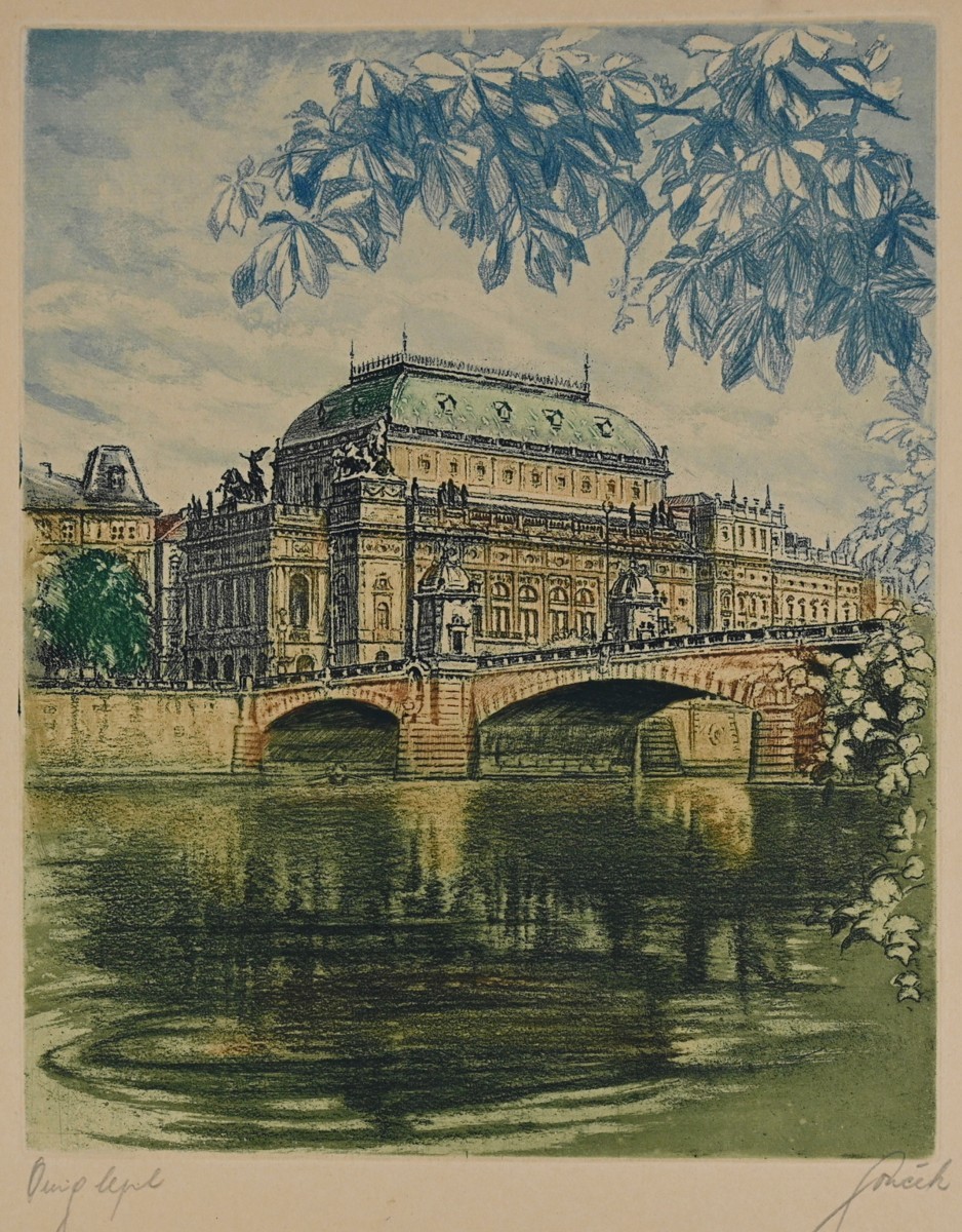 Souček Václav (1887 – 1941), Národní divadlo