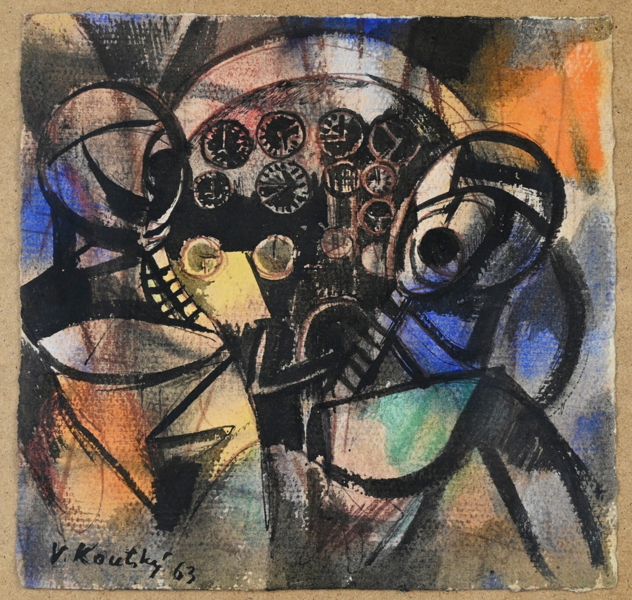 Koutský Václav (1907 – 1980), V pilotní kabině