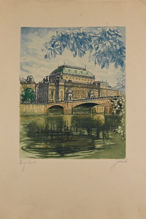 Souček Václav (1887 – 1941), Národní divadlo