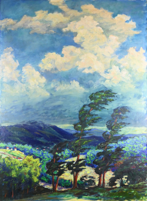 Max František (1895 – 1969), Větrný den