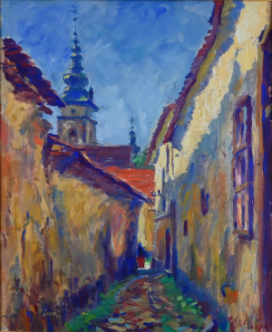 Mádlo Jiří (1963), Pelhřimov-úzká ulička