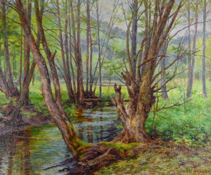 Körber Adolf (1887 – 1967), Staré vrby u potoka