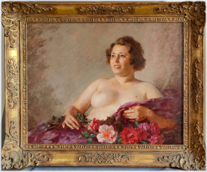Jelínek František Antonín (1890 – 1977), Dáma s růžemi