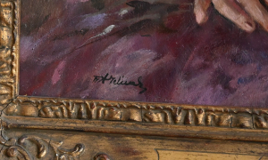 Jelínek František Antonín (1890 – 1977), Dáma s růžemi